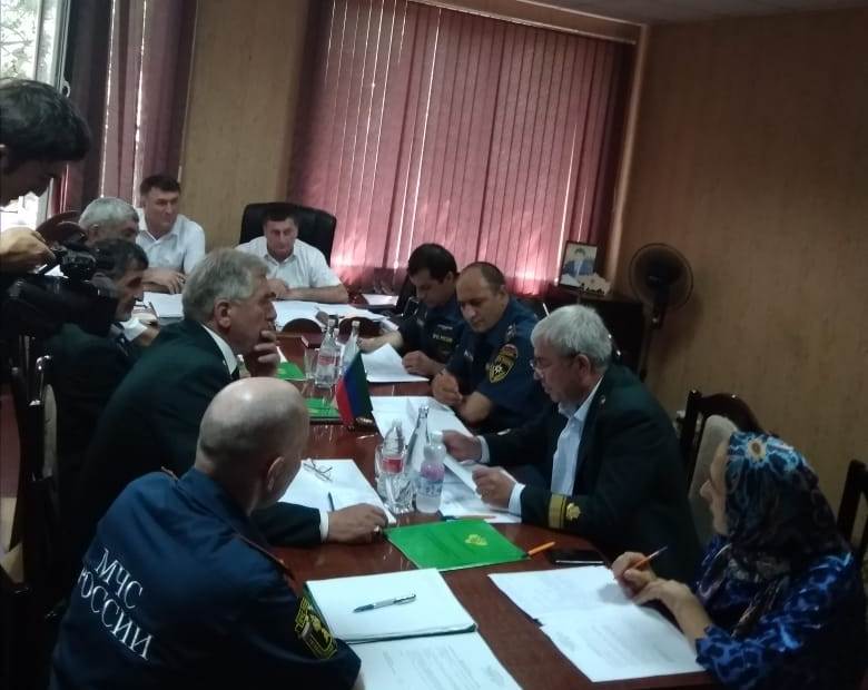 В Лесничестве Хасавюртовского района на межведомственном совещании подвели итоги деятельности за первое полугодие.