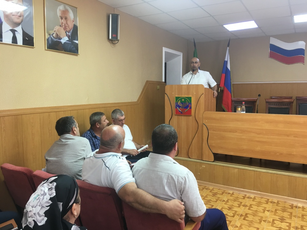 В преддверии 20-й годовщины событий августа-сентября 1999 года в Хасавюртовском районе проходят подготовительные мероприятия