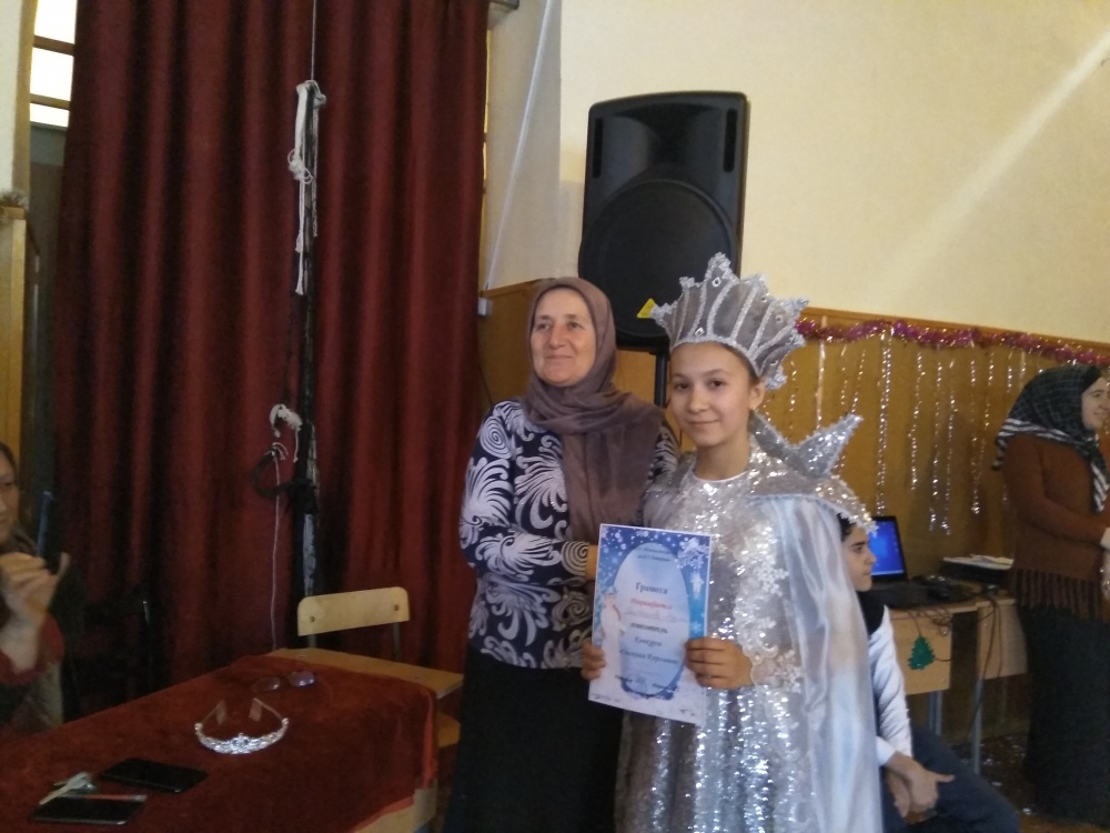 В предпраздничные новогодние дни в поселениях Хасавюртовского района прошли Конкурсы «Снежная Королева»