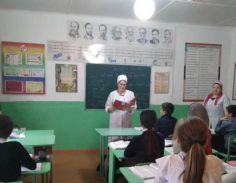 В Хасавюртовском районе работники здравоохранения проводят комплексные  мероприятия по профилактике вирусных инфекций