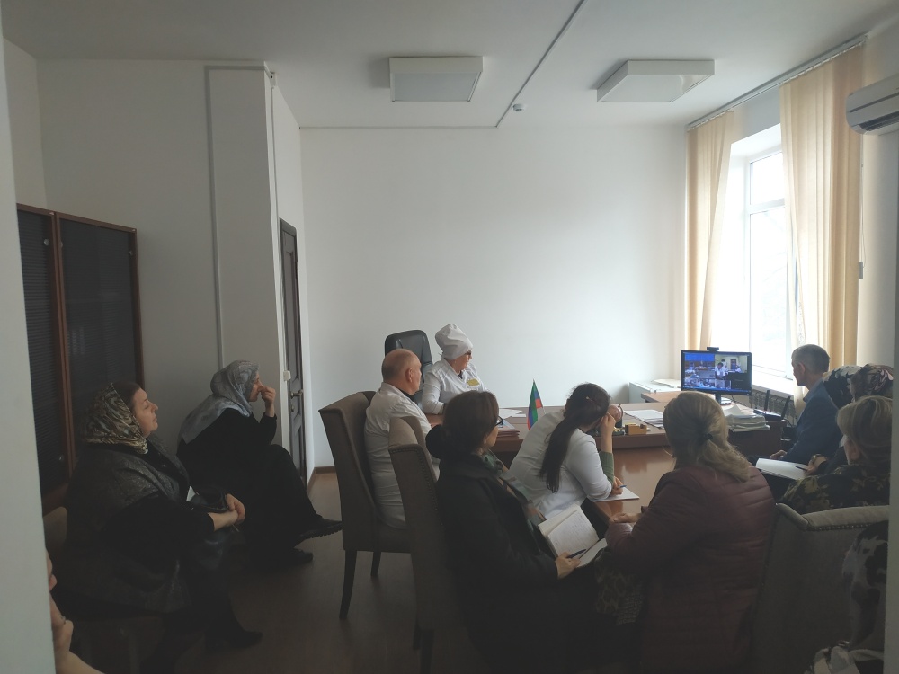 Работники здравоохранения Хасавюртовского района приняли участие в селекторном совещании заместителя Минздрава РД Татьяны Беляевой