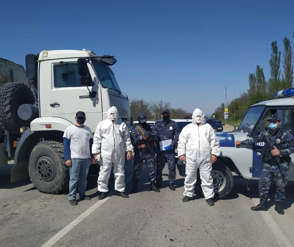 Администрация села Кокрек в профилактических мерах приняла решение усилить режим самоизоляции