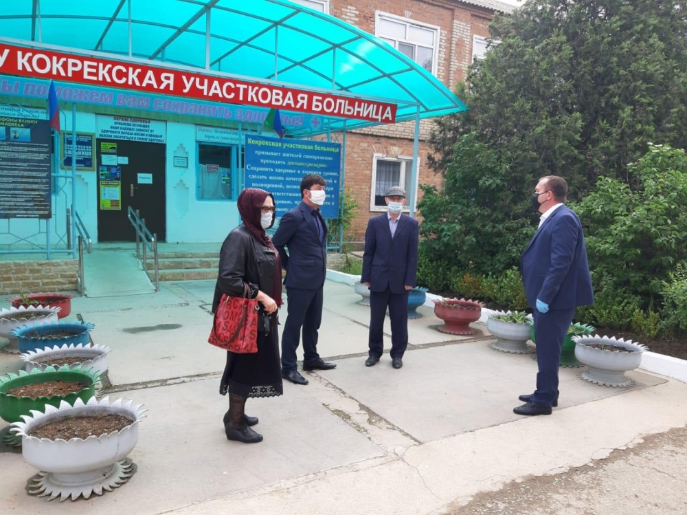 Власти Хасавюртовского района проинспектировали работу провизорных госпиталей