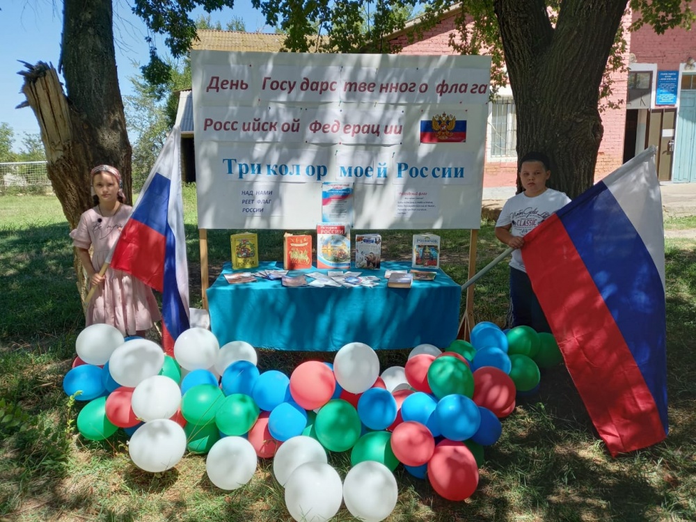 Час истории «Триколор моей России» в с.Цияб-Ичичали