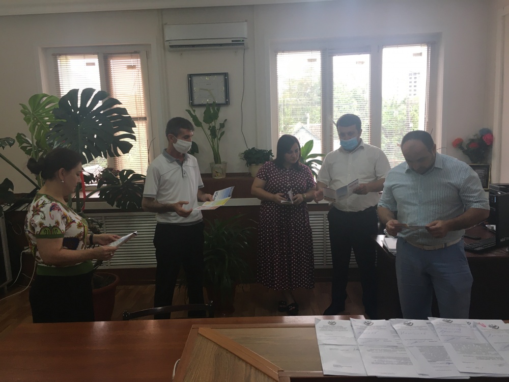В администрации Хасавюртовского района проведены учебные занятия по отработке действий при установлении уровней террористической опасности