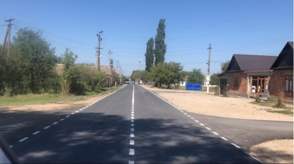 В Хасавюртовском районе в текущем году за счет средств сбора транспортного налога построено более  6482 м дорог