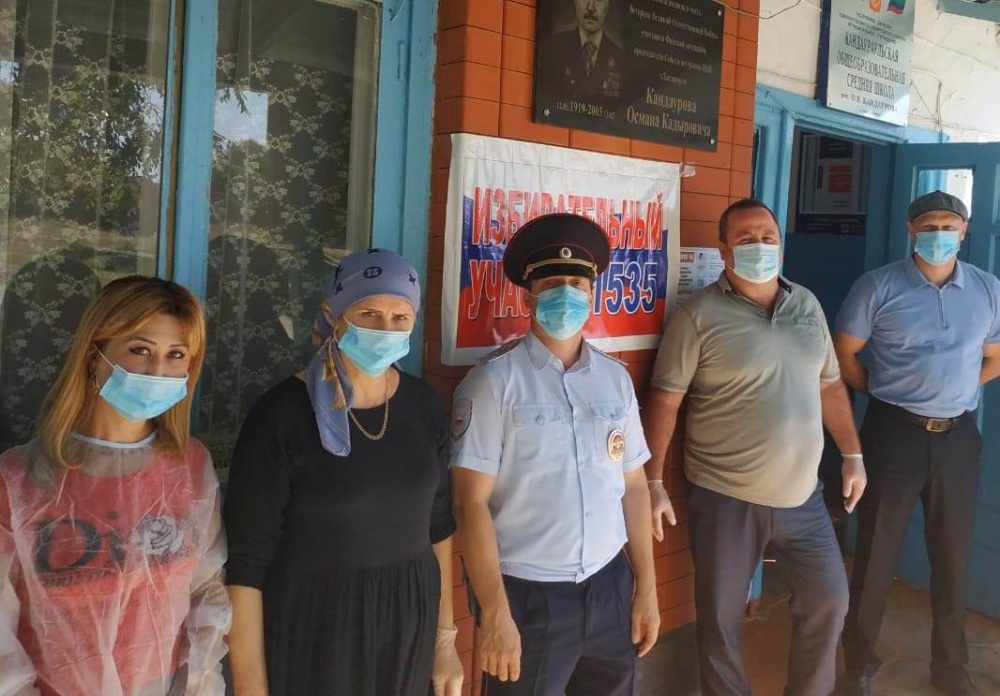 В Хасавюртовском районе наблюдатели от общественной палаты и политических партий  отмечают  активность избирателей и  высокую организацию выборов