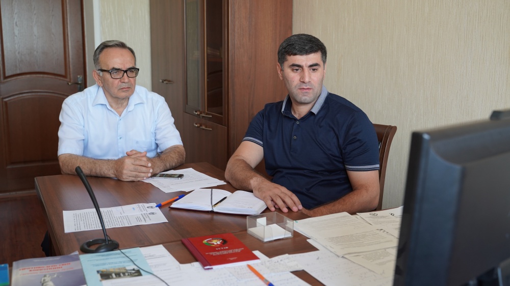 ВКС  по организации бесплатного горячего питания в образовательных учреждениях РД  и реализация проекта «100 школ».