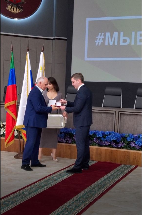 Вчера Г. Конакбиеву вручили федеральную награду от Президента РФ В.В.Путина