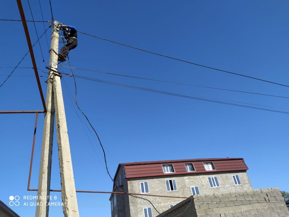 Работа РЭС в Аксайской зоне