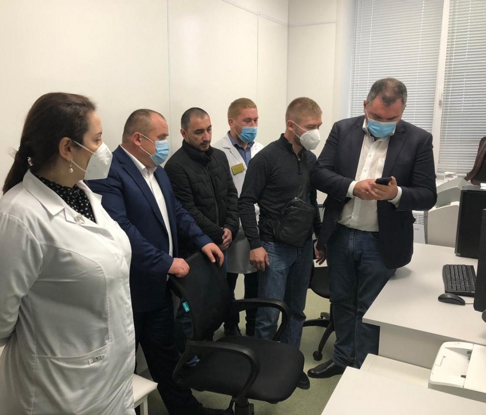 В многофункциональном медицинском центре селения Ботаюрт запустили компьютерный  томограф последнего поколения