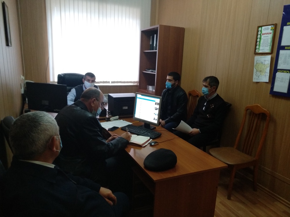 В рамках подготовки к заседанию отдел АТК Хасавюртовского района  провел подготовительное мероприятие