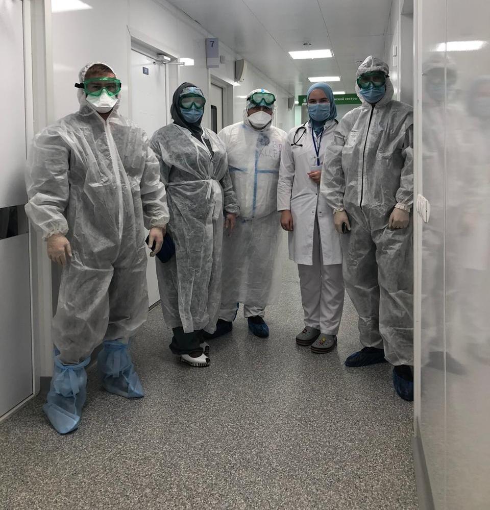 Руководство здравоохранения Хасавюртовского района посетило пациентов многофункционального медицинского центра селения Ботаюрт