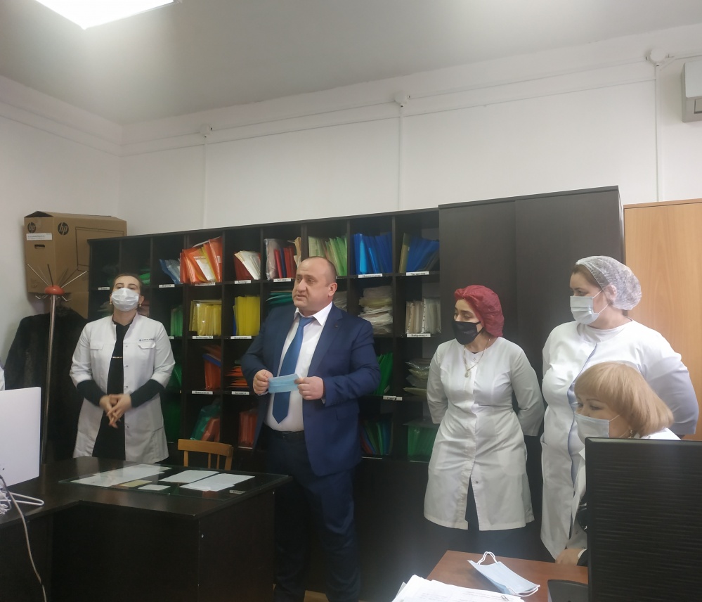 Руководство здравоохранения Хасавюртовского района подвела итоги праздничных выходных дней