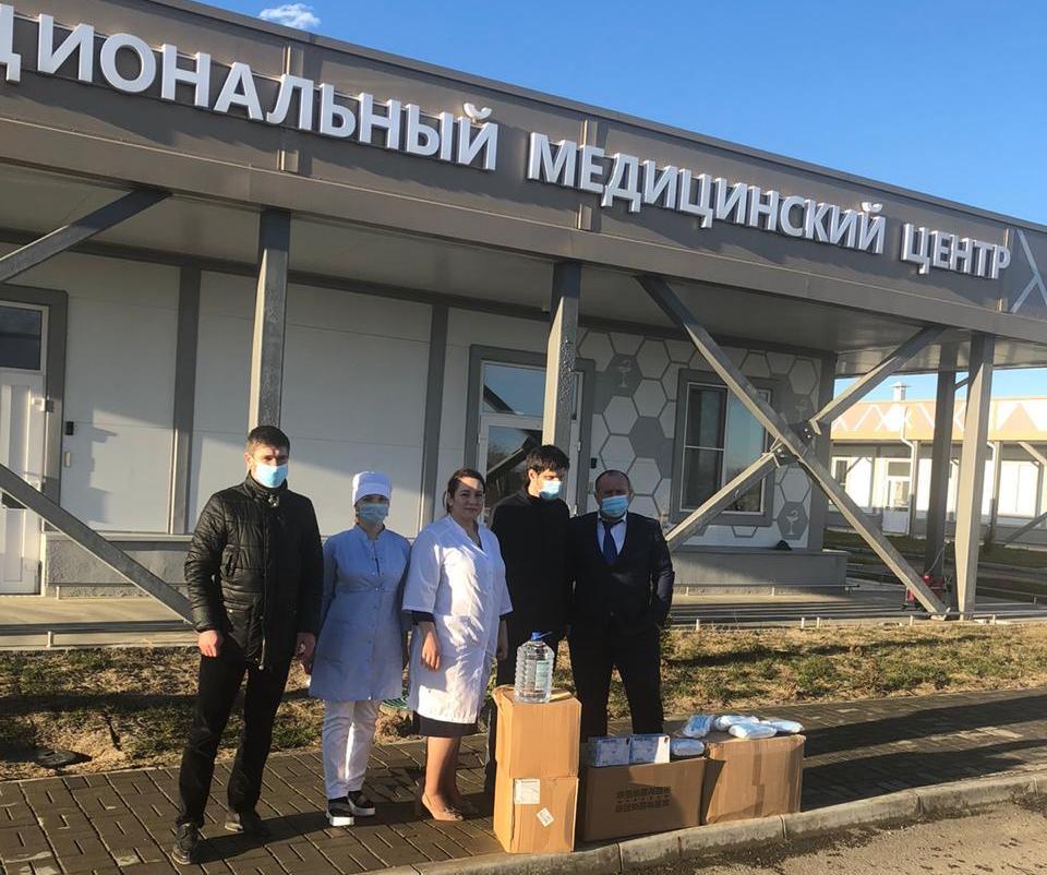 Депутат Госдумы РФ  Магомед Гаджиев передал  здравоохранению Хасавюртовского района  СИЗы