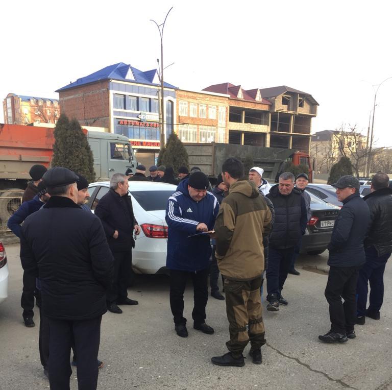 На 2 день санитарной  очистки в городе Махачкала  Хасавюртовский  район расширил зону уборки