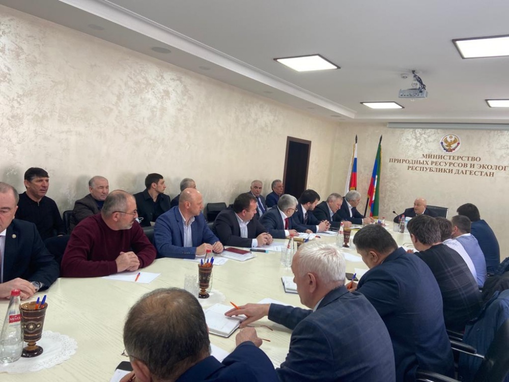 Администрация Хасавюртовского района приняла участие в координационном совещание Минприроды