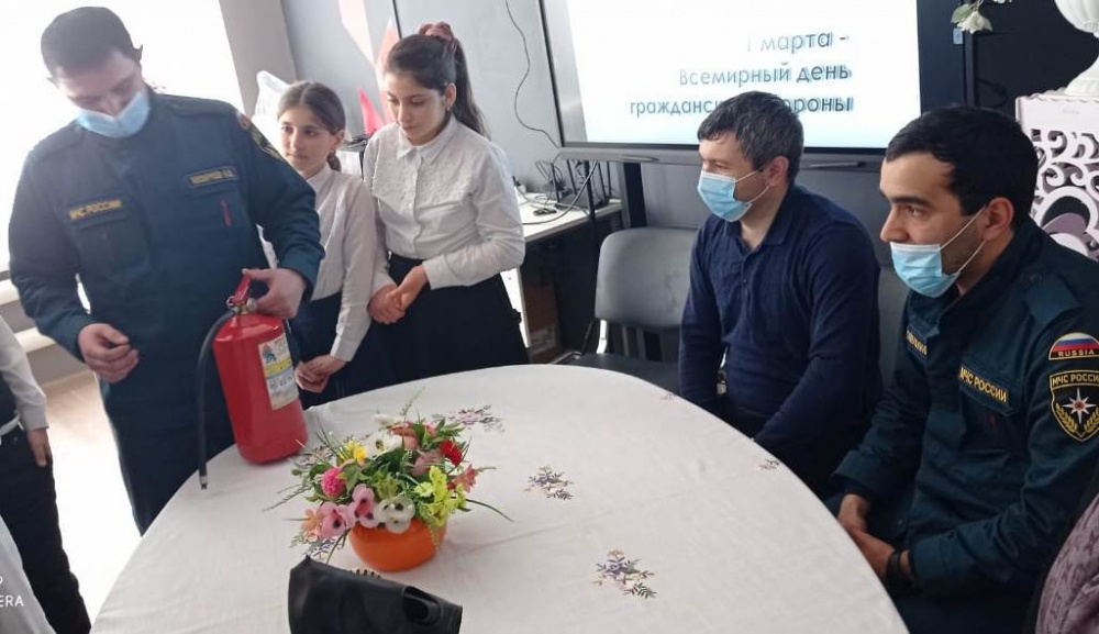Уроки по основам безопасности жизнедеятельности проходят в школах Хасавюртовского района