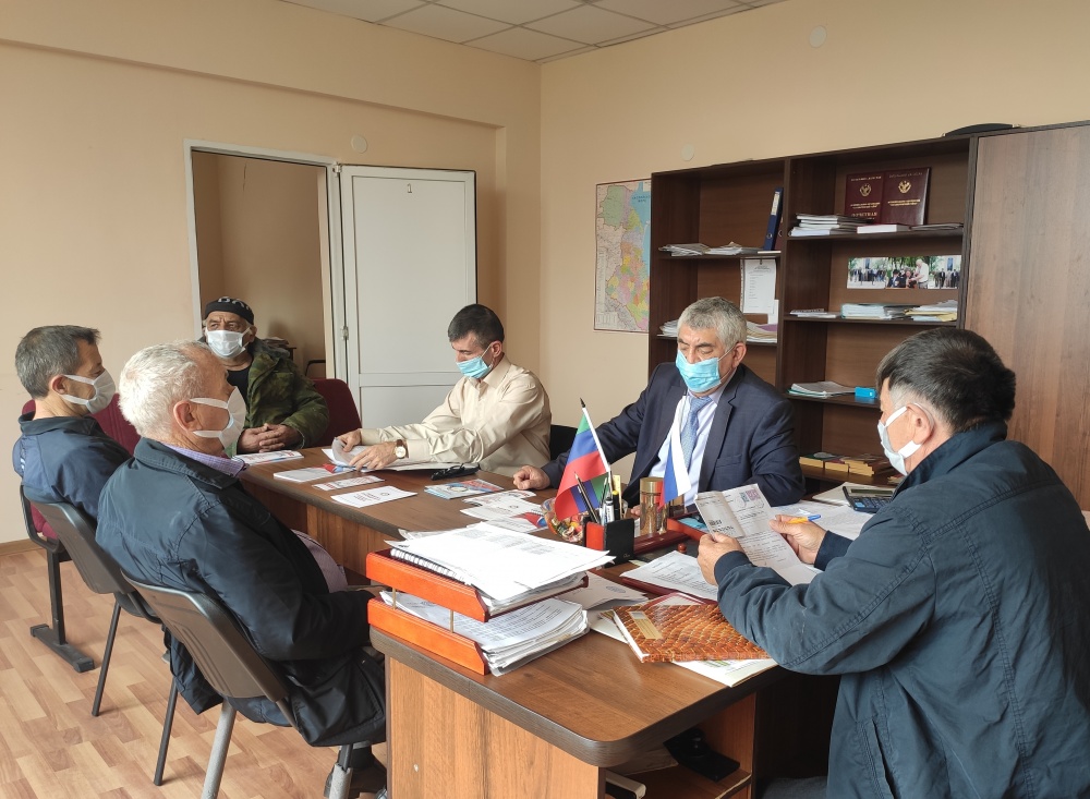 Отдел АТК Хасавюртовского района принял участие  в заседании Антитеррористической комиссии  селения Тотурбийкала