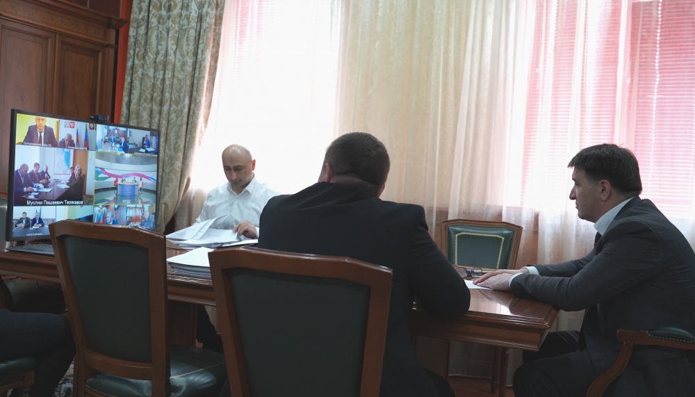 Глава  Хасавюртовского района принял участие в прямом эфире Главы Дагестана Сергея Меликова