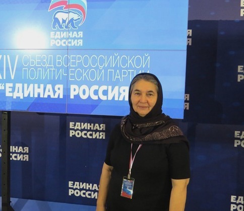 В Хасавюртовском районе исполнительный Секретарь местного отделения ВПП « Единая Россия » прокомментировала ход предварительного голосования ВПП «Единая Россия»