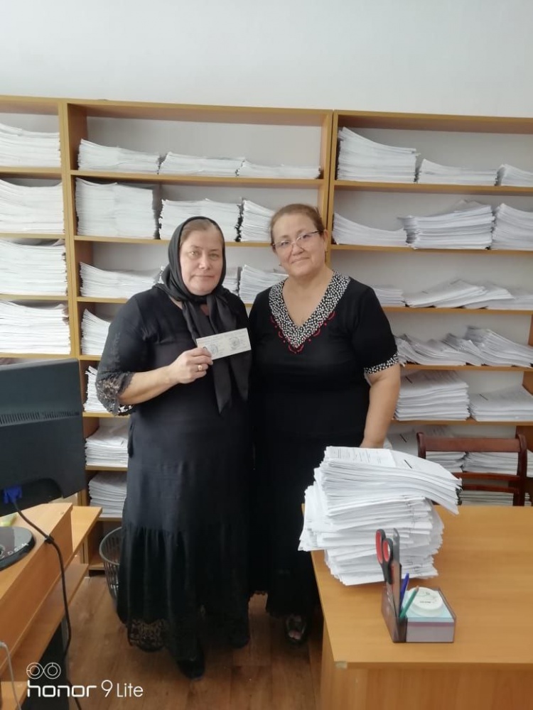 В УСЗН в МО «Хасавюртовский район» вручены удостоверения «Ветеран труда»