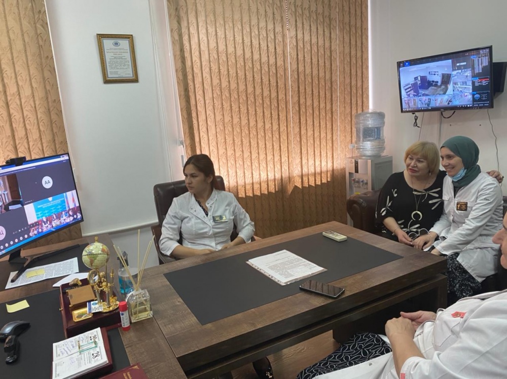 Руководство здравоохранения Хасавюртовского района приняло участие в научно-практическом вебинаре Минздрава РД