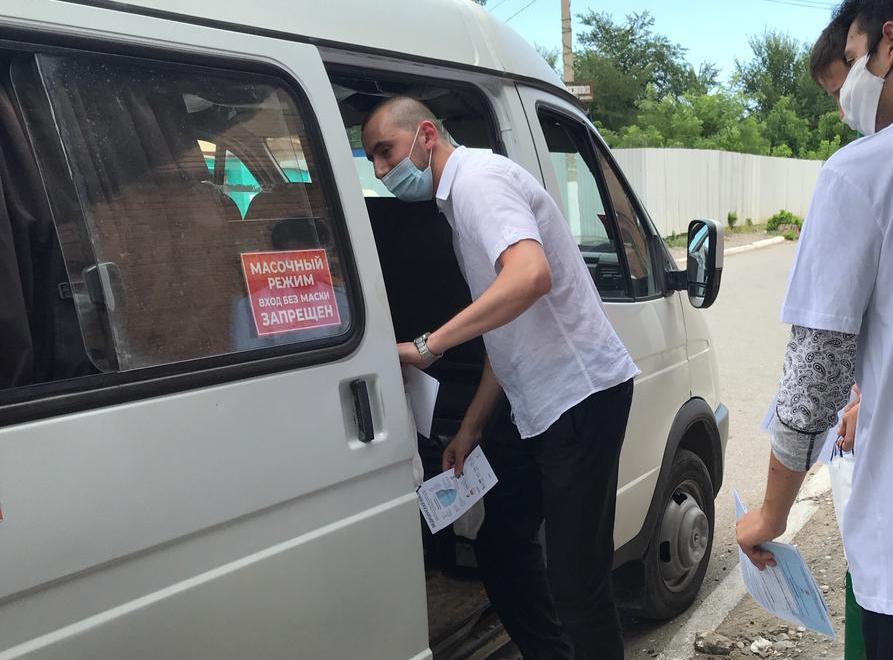 Волонтеры Общественного патруля Хасавюртовского района провели очередные рейды по контролю за соблюдением ограничительных мер