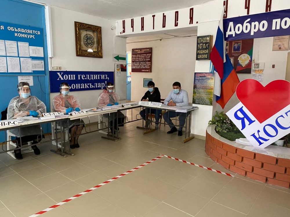 В Хасавюртовском районе в 8.00 приступили к голосованию все 69 избирательных участка
