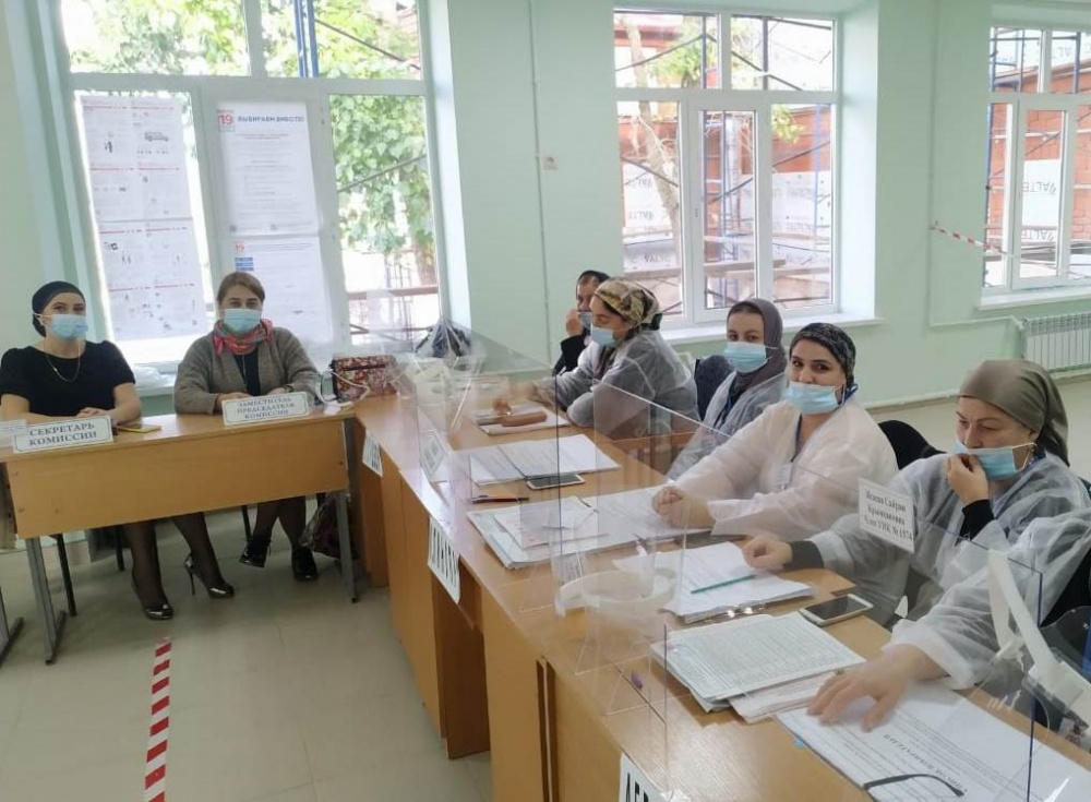 Третий  день голосования в Хасавюртовском районе  проходит организованно и в штатном режиме