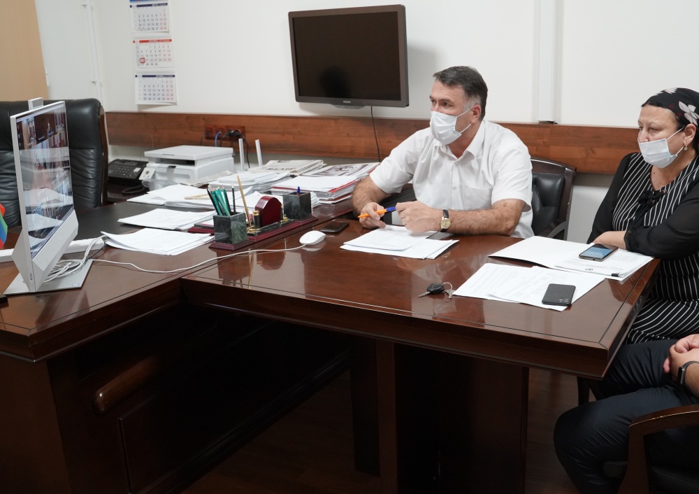 Администрация Хасавюртовского района приняла участие в работе совещания в режиме видеоконференцсвязи Агентства по предпринимательству и инвестициям РД