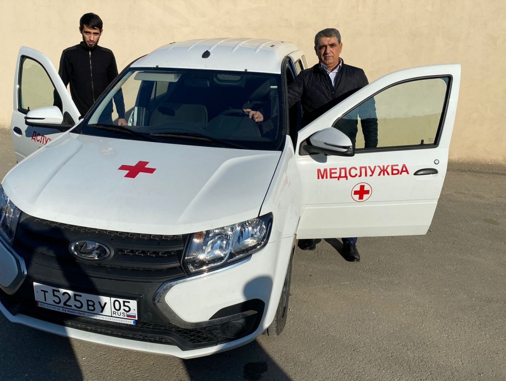 В Здравоохранение Хасавюртовского района продолжает поступать медицинский автотранспорт