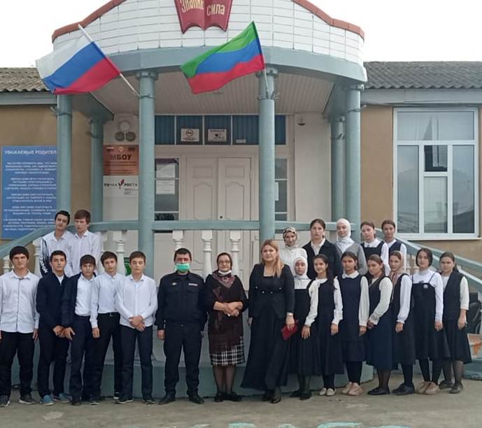Лекторская группа  Хасавюртовского района проводит выездные мероприятия по профилактике детских правонарушений