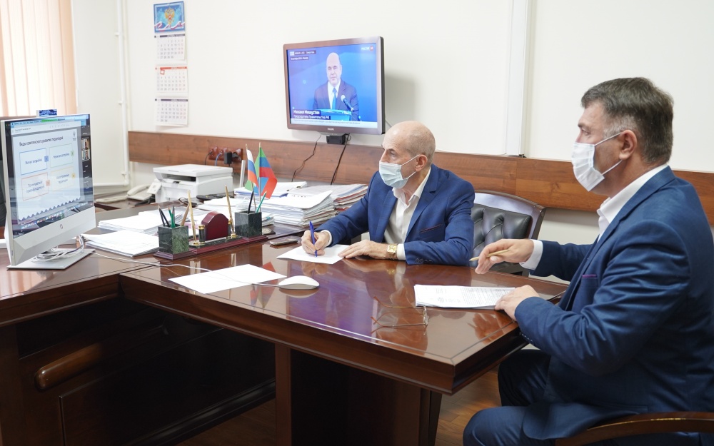 Администрация Хасавюртовского района приняла участие в работе совещания  в режиме видеоконференцсвязи Комитета по архитектуре и градостроительству
