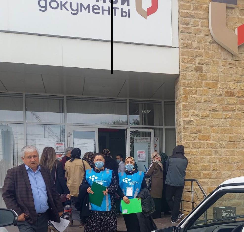 В Хасавюртовском районе активно идет Всероссийская перепись населения