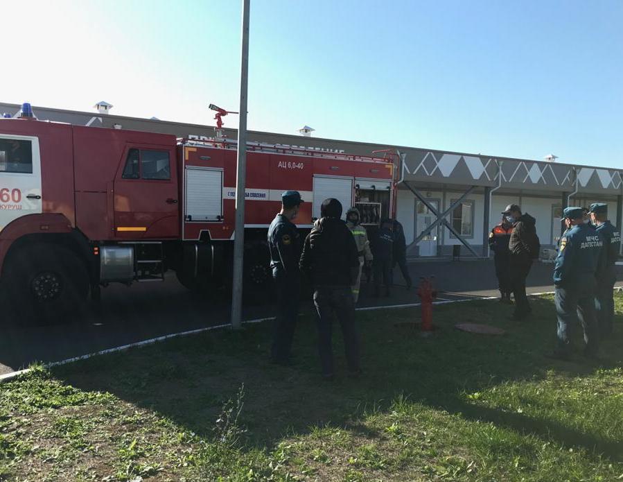 В учреждениях здравоохранения Хасавюртовского района прошли противопожарные учения