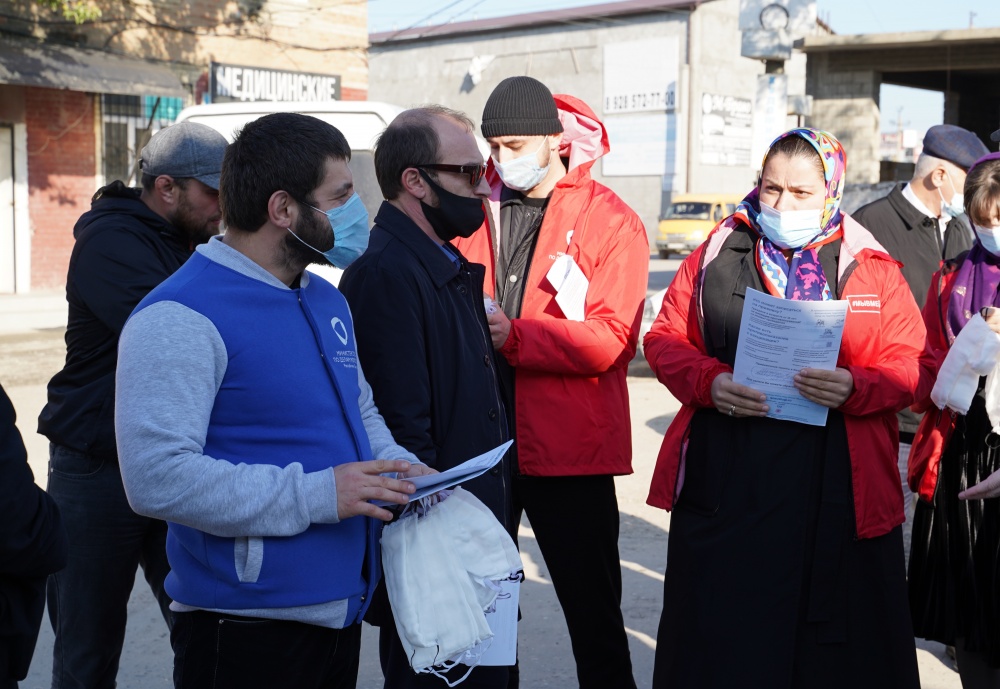 В Хасавюртовском районе межведомственная рабочая группа провела очередные мероприятия по проверке соблюдения ограничительных мер и масочного режима