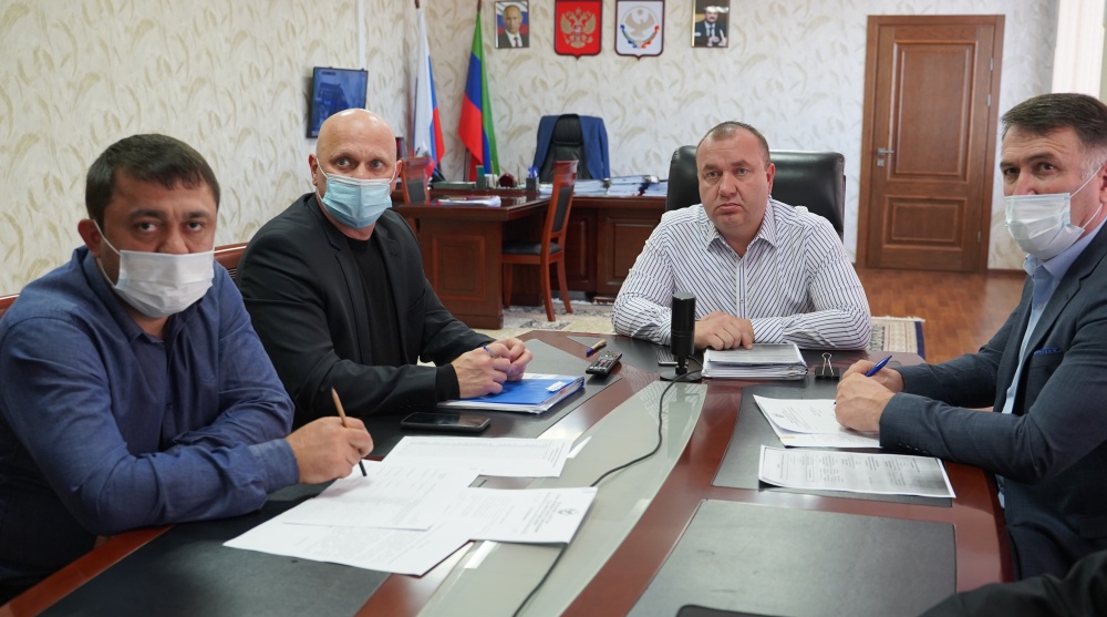 Администрация  Хасавюртовского района приняла участие в работе заседания регионального штаба по газофикации РД