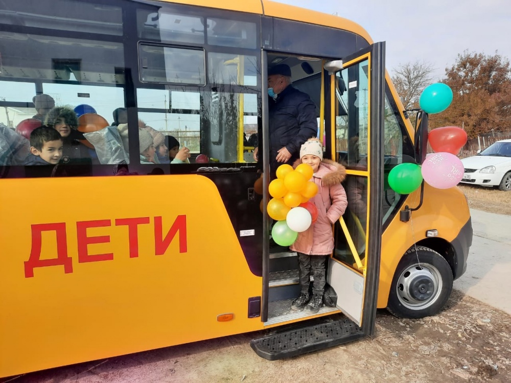 В Хасавюртовском районе поступившие новые школьные автобусы распределили по школам