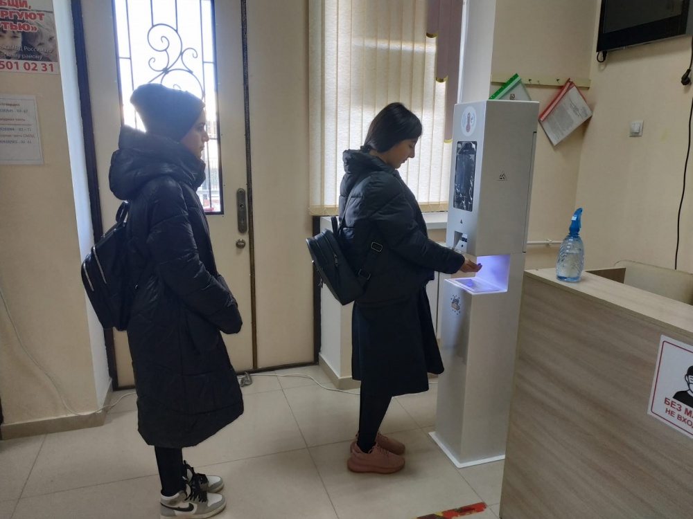В общеобразовательных учреждениях Хасавюртовского района усилены дезинфекционные и  санитарно — эпидемиологические мероприятия
