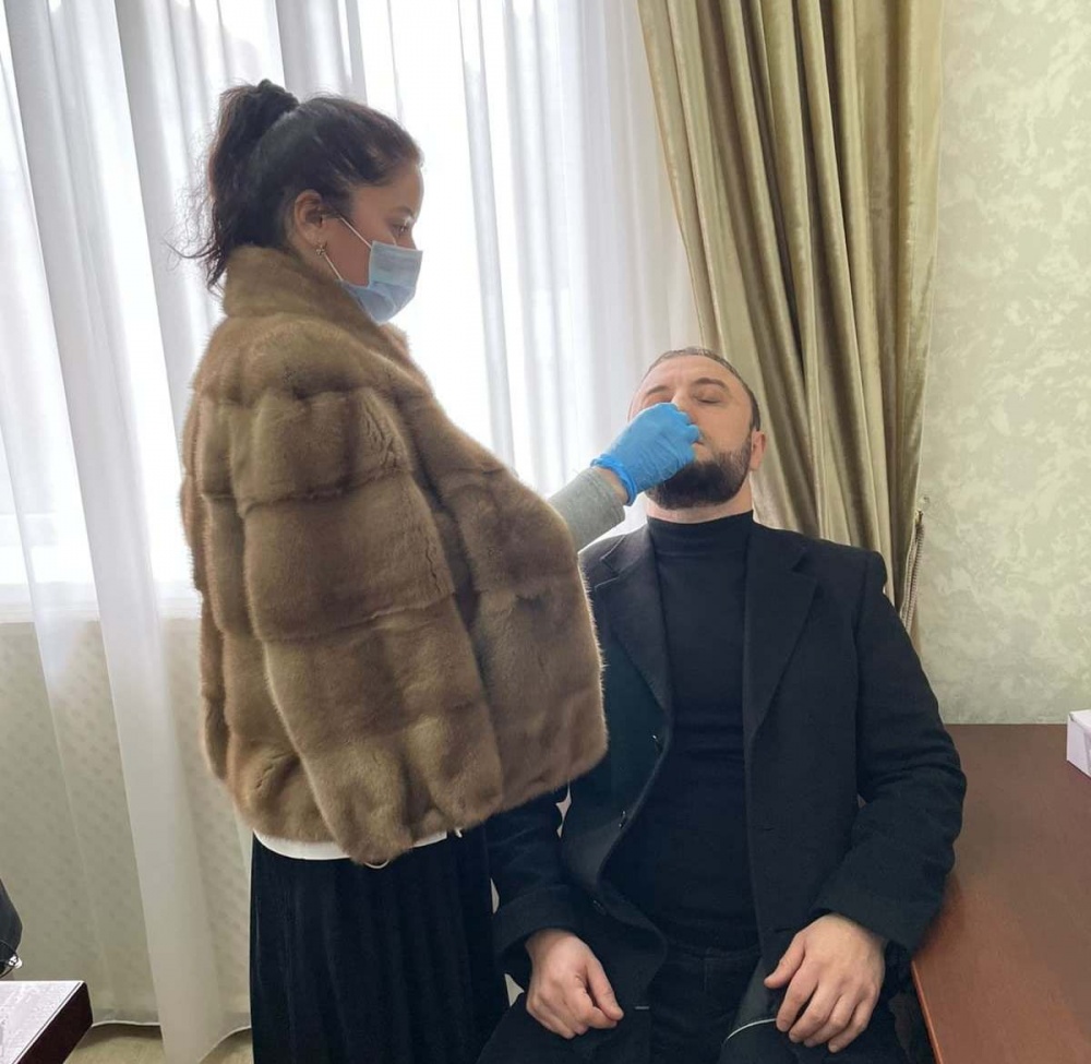 Работники ГКУ РД УСЗН  Хасавюртовского района  прошли экспресс — тестирование на коронавирус