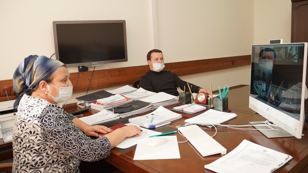 Администрация Хасавюртовского района приняла участие в работе совещания Министерства экономики и территориального развития РД  в режиме видеоконференцсвязи
