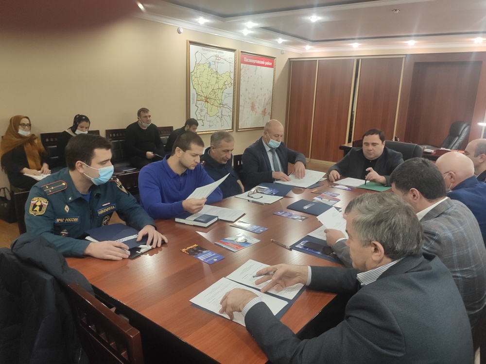 В Хасавюртовском районе состоялось внеочередное заседание АТК