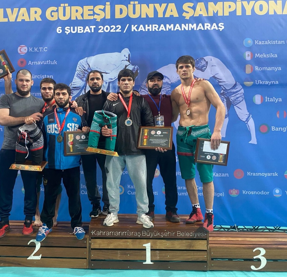 Спортсмены Хасавюртовского района стали призерами Чемпионата мира по национальной борьбе