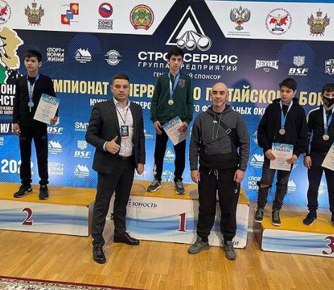 Спортсмены Хасавюртовского района заняли призовые места на отборочном  этапе чемпионата ЮФО-СКФО по тайскому боксу