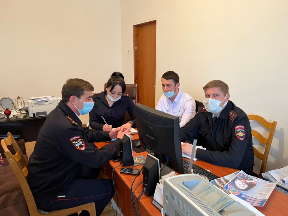 Отдел по делам несовершеннолетних Хасавюртовского района принял участие в рабочем совещании ОМВД
