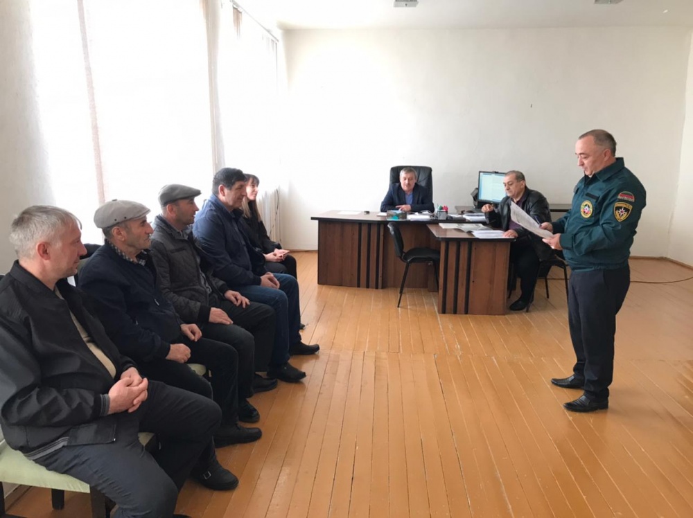 В поселениях Хасавюртовского района проходят мероприятия в области гражданской обороны и защиты от ЧС