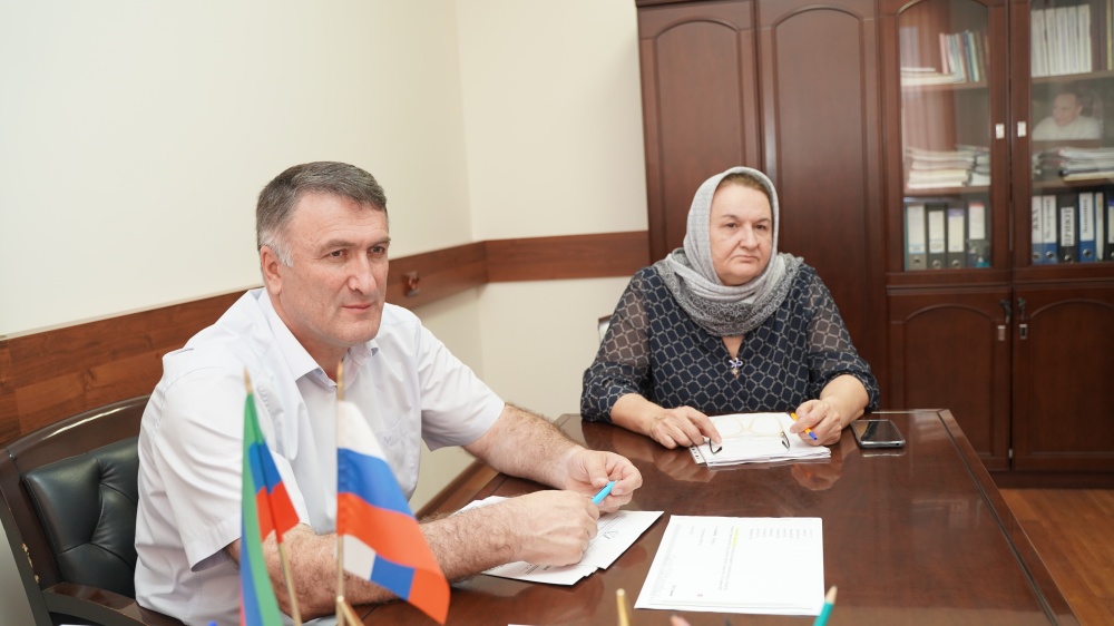 Администрация Хасавюртовского района приняла участие в работе Правительственного совещания в режиме видеоконференцсвязи
