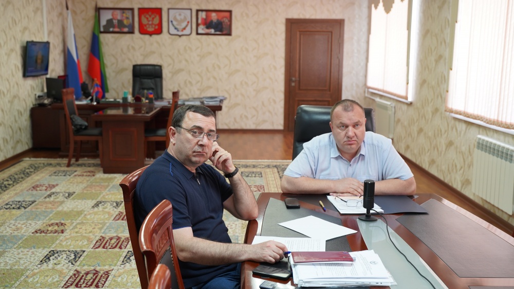 Администрация Хасавюртовского района приняла участие в работе совещания  в режиме видеоконференцсвязи Министерства культуры РД