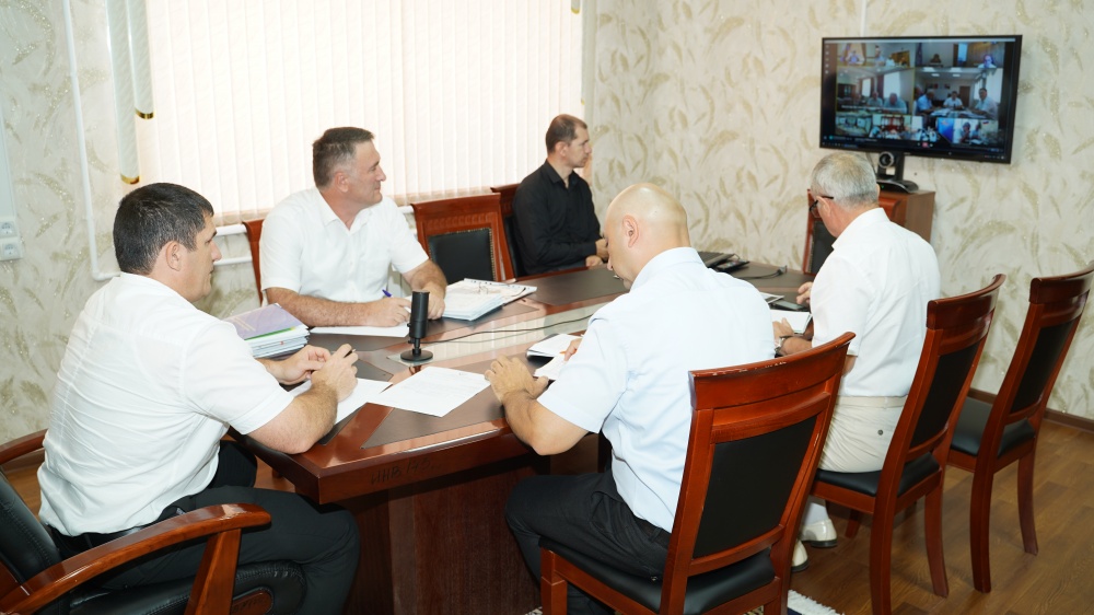 Администрация Хасавюртовского района приняла участие в работе совещания в режиме видеоконференцсвязи Министерства сельского хозяйства и продовольствия РД